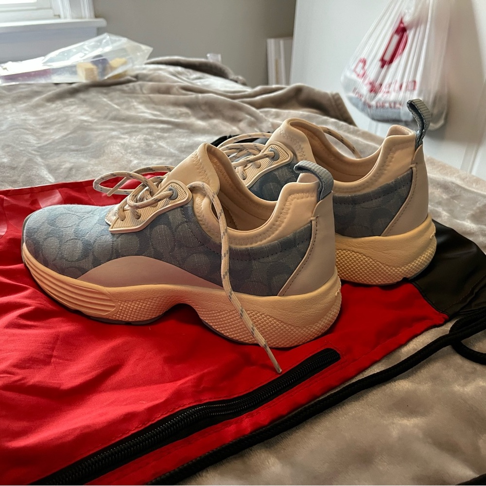 Tennis shoes. Worn once. Comfortable. Box not available